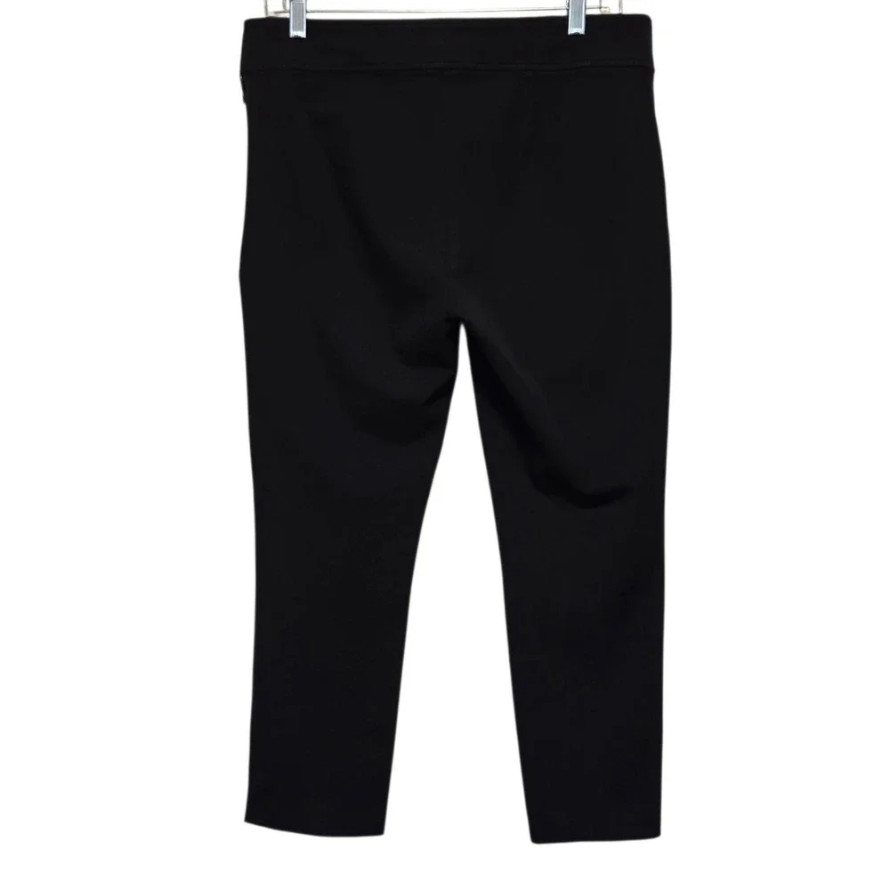 Ralph Lauren Black‎ Cropped Pants Ankle Ponte Classic Career Office Womens 10